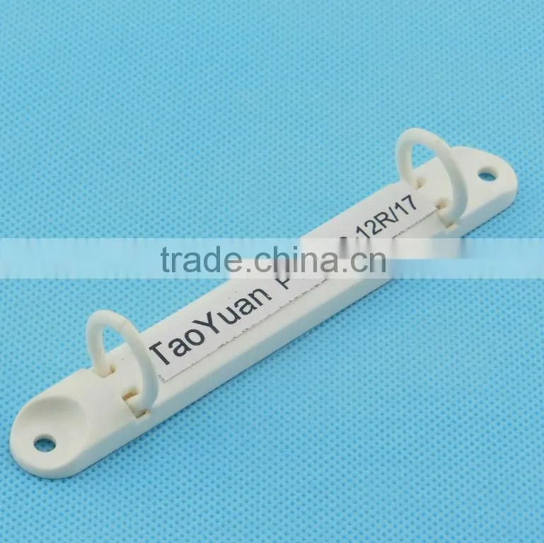 Plastic ring holder clip, plastic book binder rings with high quality