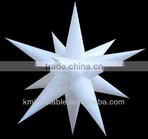 inflatable star with led