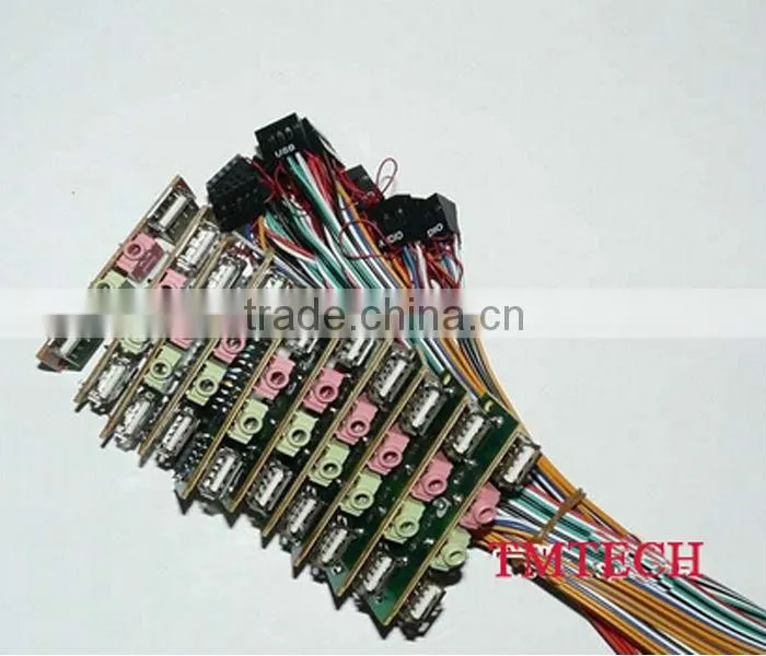 USB A Audio Output Front Panel Lead Cable for PC Computer Motherboard