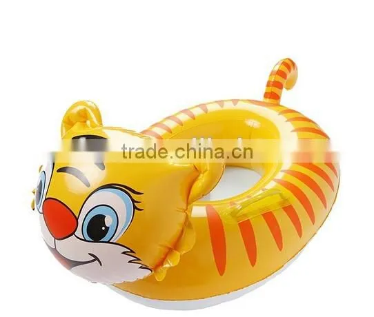 Cartoon design Seat Child Swim Ring / Inflatable Boat Swimming / Baby Swimming Float