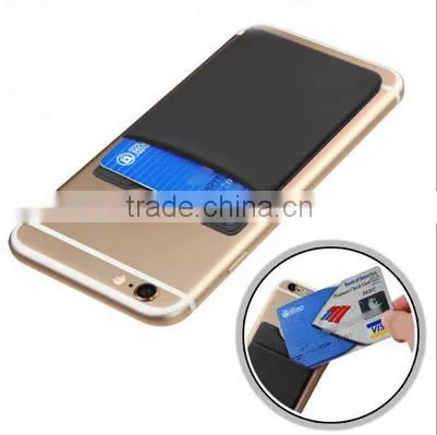 Self Adhesive Slim Phone Wallet and Mobile Wallet Stick on Your Phone or Case