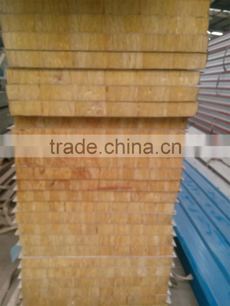 steel structure roofing wall systerm sandwich panel