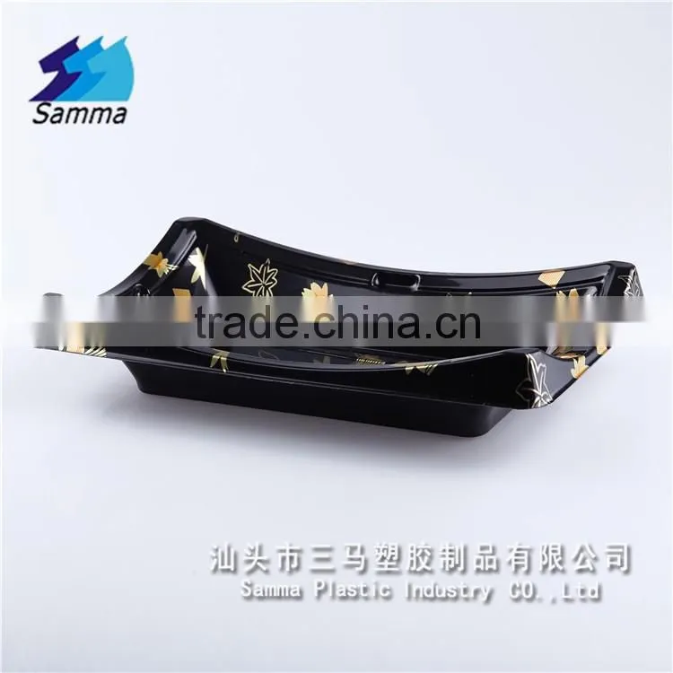 SM1-6120A Disposable Plastic sushi tray, food packaging tray,food grade packaging trays ,plastic packing box