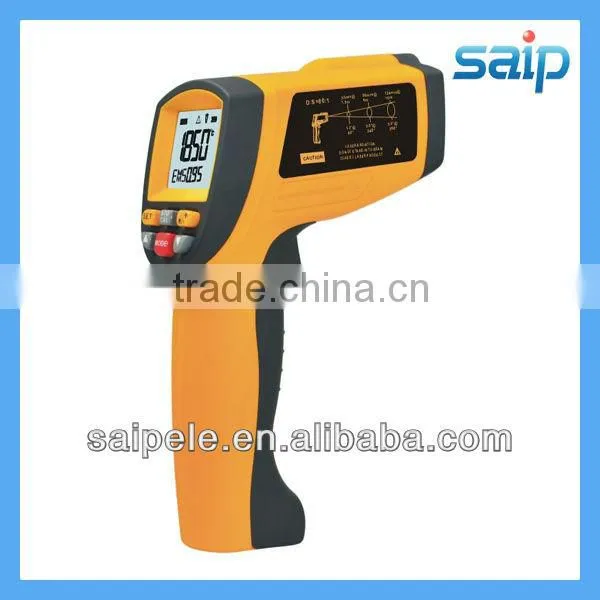 2013 new design industrial non-contact dual laser infrared thermometer