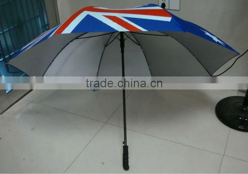 Automatic national flag umbrella,big logo umbrella