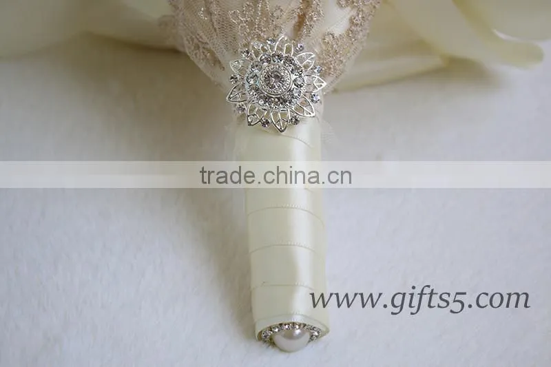 2016 latest handmade graceful bride flower bouquet