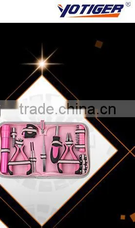 31pcs China Ladies Pink Small Hand Tool Bag
