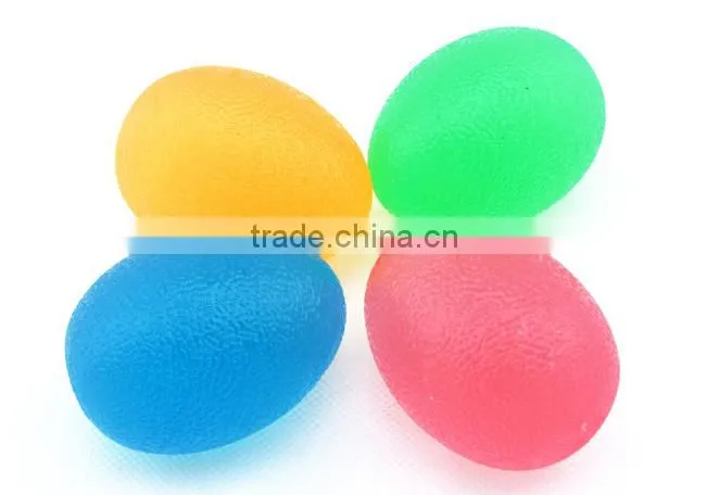 Silicone Grip Ball Hand Expander Gripper Strengthene Stress Relief Power Ball Forearm Finger Exercise Fitness Training Equipment
