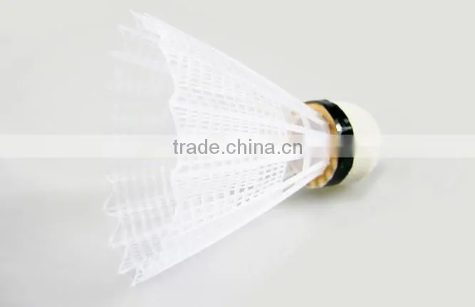 High Quality Nylon Feather 12pcs/Barrel Badminton Ball White Teal Feather Sport Game Training Badminton