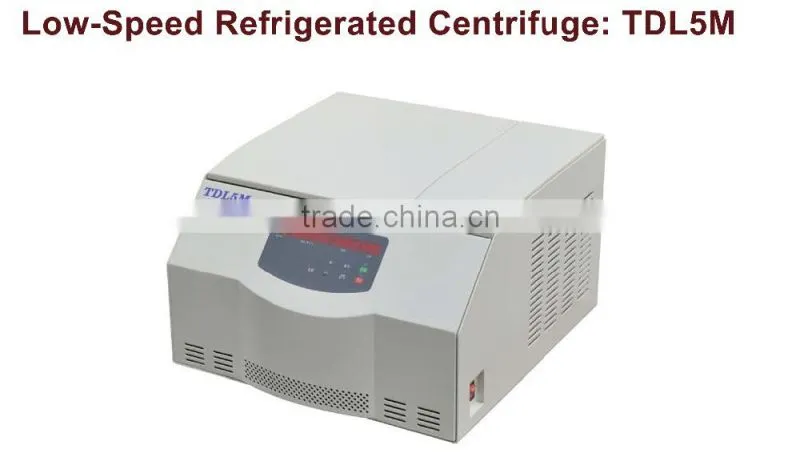 china made table-type large capacity refrigerated low-speed centrifuge
