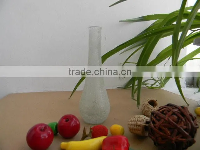 hot sales bulk fancy glass bottle for diffuser with beads for home decoration
