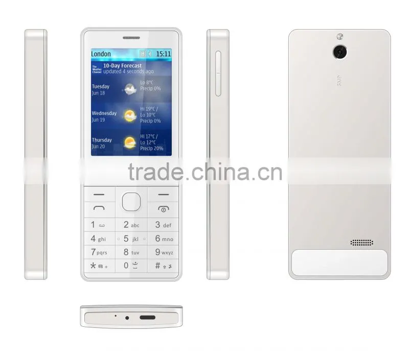 Pear phone price Asha515 2.4inch dual sim China mobile phone