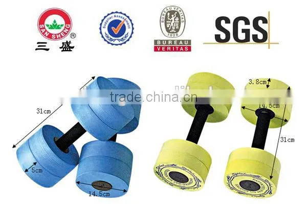 EVA swimming Barbell/Water Barbell/Floatable Dumbbell