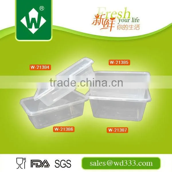 Multi-function Rectangular PP Food Container