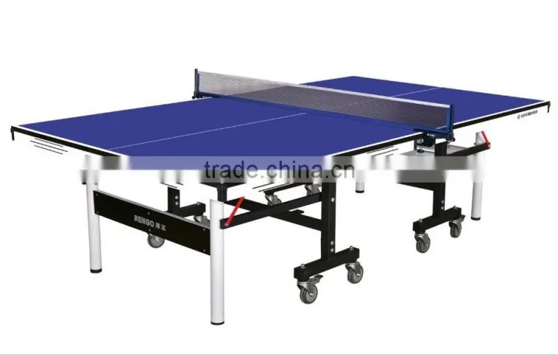 Outdoor cheap hot selling Aluminium tennis table for easy folding bule top table