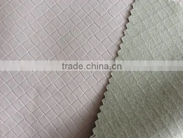 Fashion embossed PU leather for shoes and garments