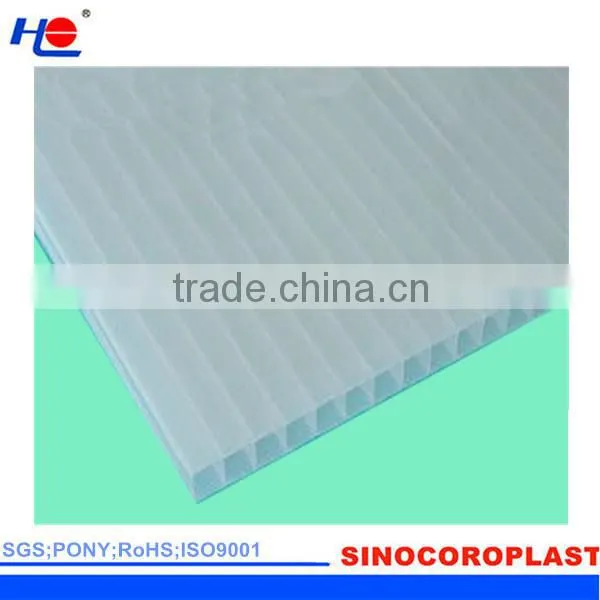 cleaning durable and not mildew correx polypropylene fluted board