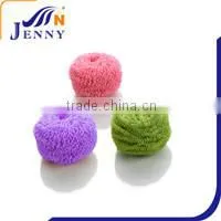 Long handle household cleaning item Polyester scourer