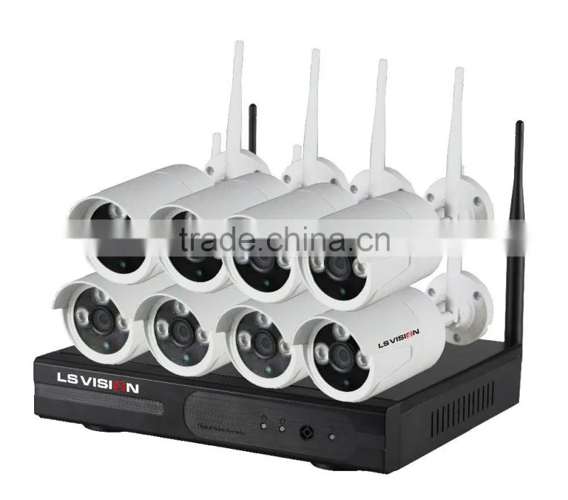 LS VISION HD WIFI Ip Camera 960p Wireless Security Camera ,Wifi NVR KIT for Home, Shop, Bank, Surveillance