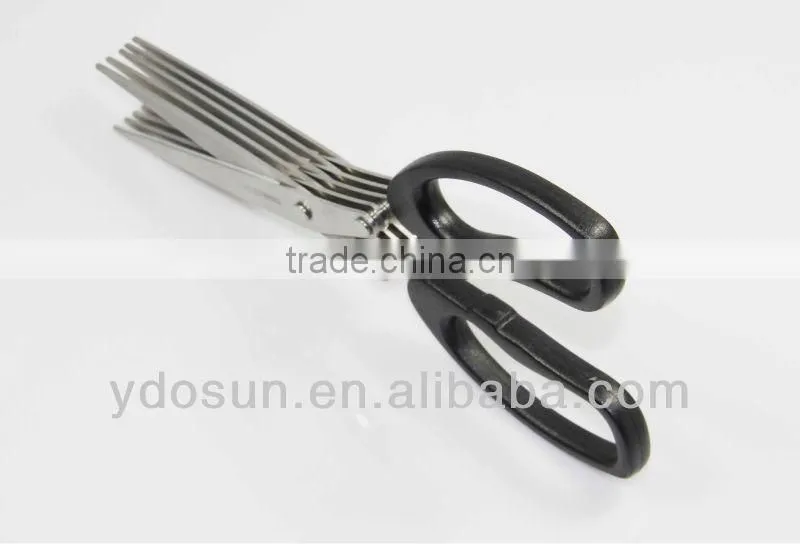 5 blades scissors &stationery food scissors