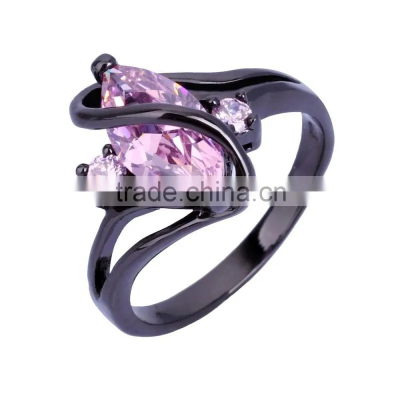 Jingli Jewelry silve color blue evil eyes skull rings for women (HS-113)