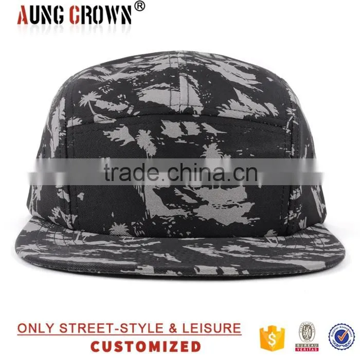Custom Wholesale 5 Panel Snapback Caps