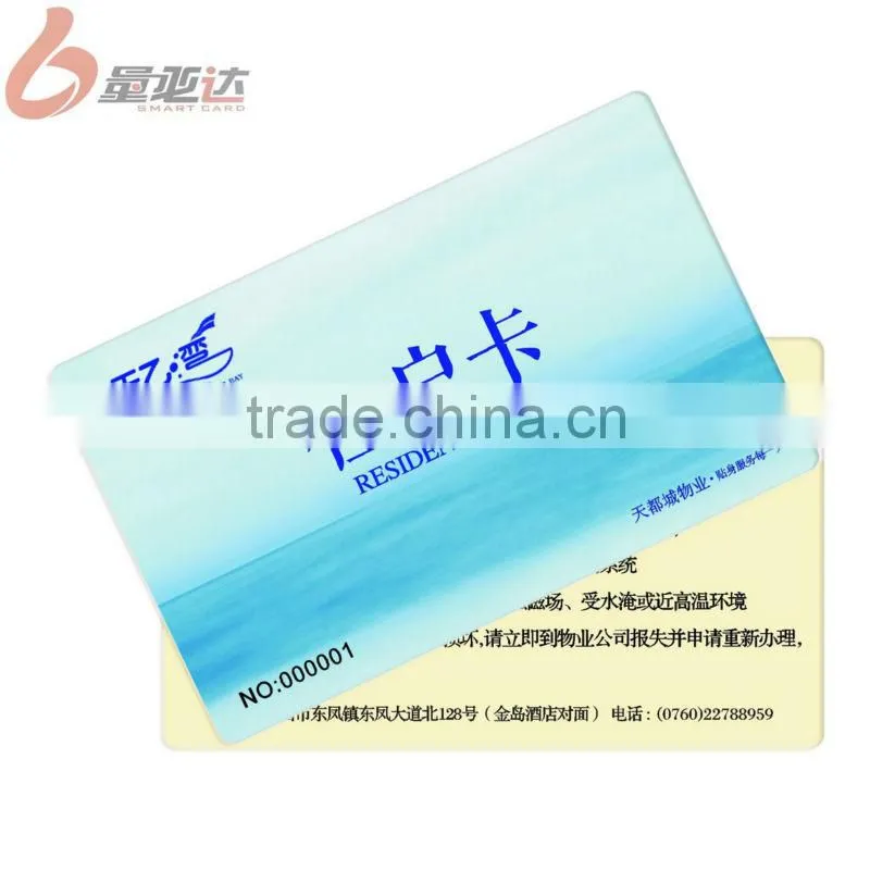 Low MOQs Laser Code EM4200 Scartch PVC Chip Cards