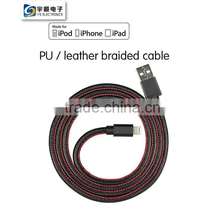 MFi data cable for mobile phone 6 Plus / 6 / 5S / 5C / 5 Made in China