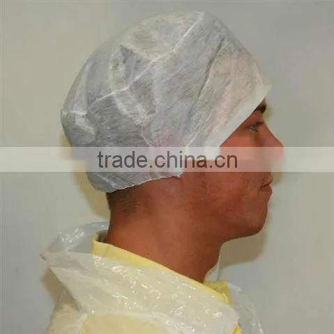 PP bouffant disposable head cap