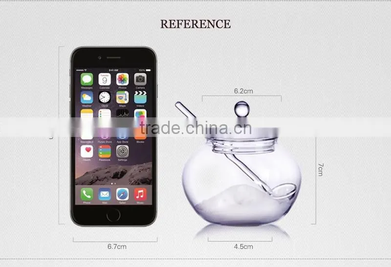 high borosilicate handmade glass canning jars glass mason for 150ml