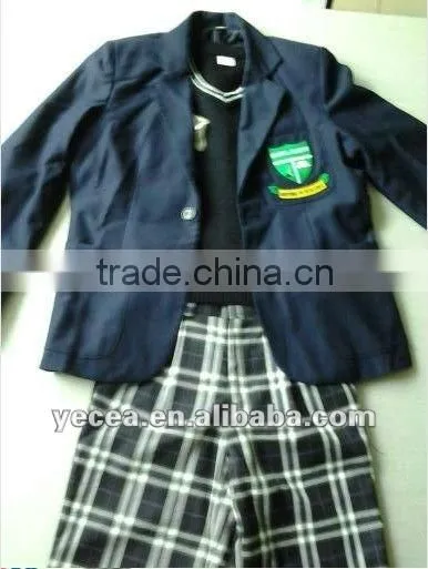 2016 new style school uniform