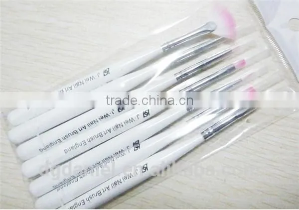 Nylon hair wood handle Nail Painting Brush