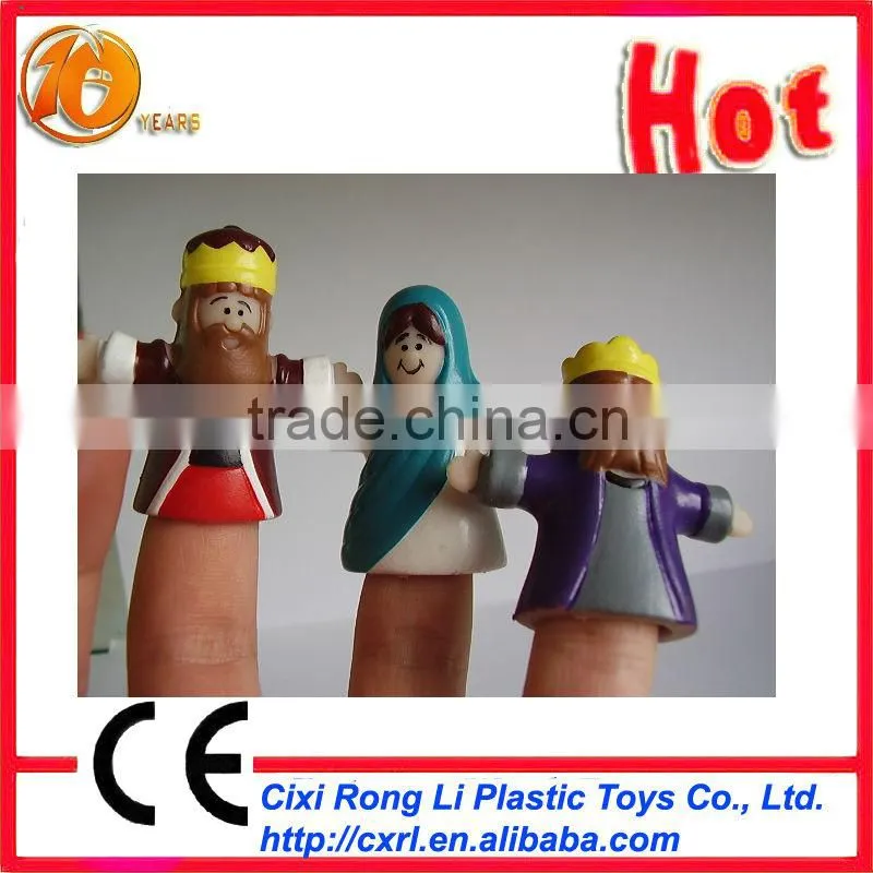 Rubber finger doll