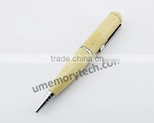 2017 New design Wooden pen usb memory drive stick 8gb 16gb