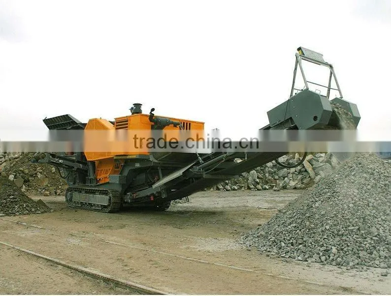 Construction Waste Mobile Crusher Plant
