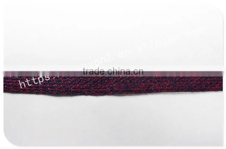 High quality 2.2 cm width muti-colors yarn dyed polyester twill tape wholesale