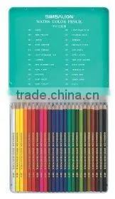 WATERCOLOR PENCIL (FULL LENGTH, 24 COLORS, TIN BOX)