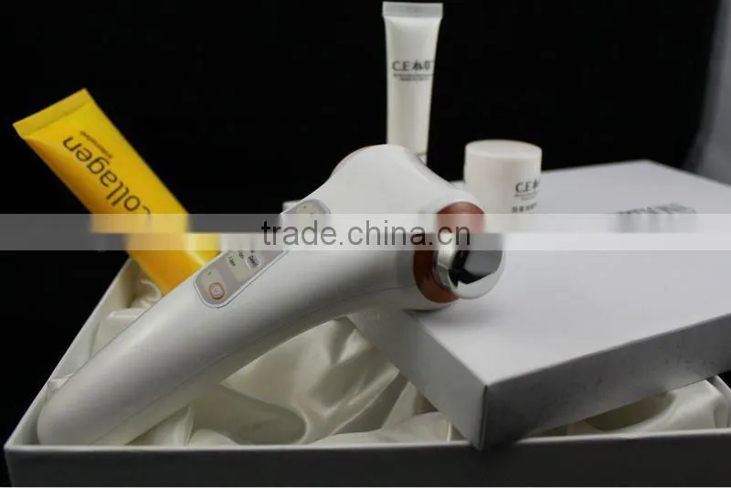 Alibaba Express Portable galvanic photon supersonic facial massager