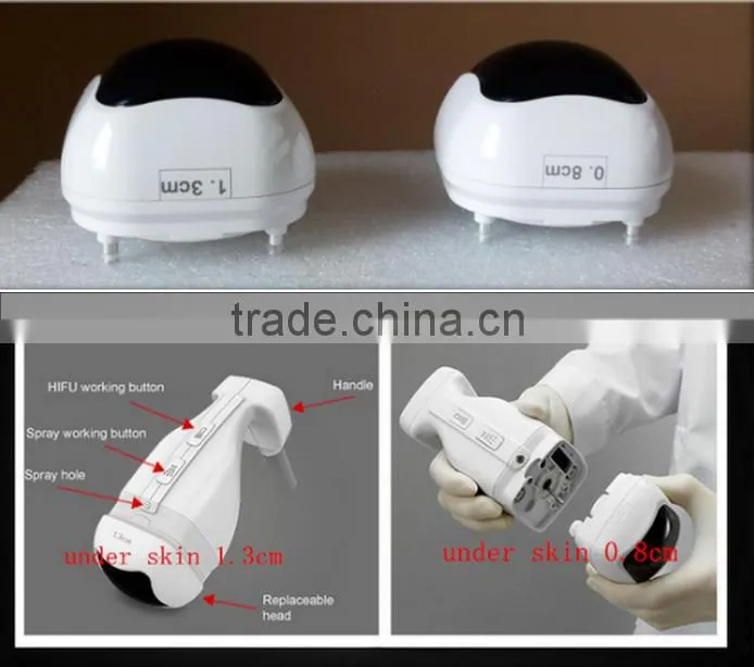 2016 Effective Weight Loss Body Shaping 8mm 13mm HIFU Body Slimming Machine