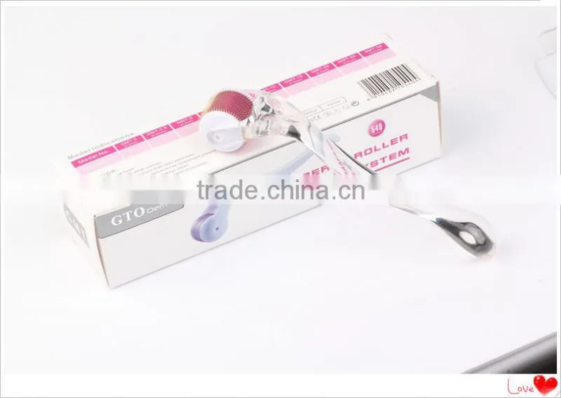 GTO Transparent Handle 540 Needle Microneedle Derma Roller