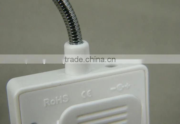 solar led book light with clip