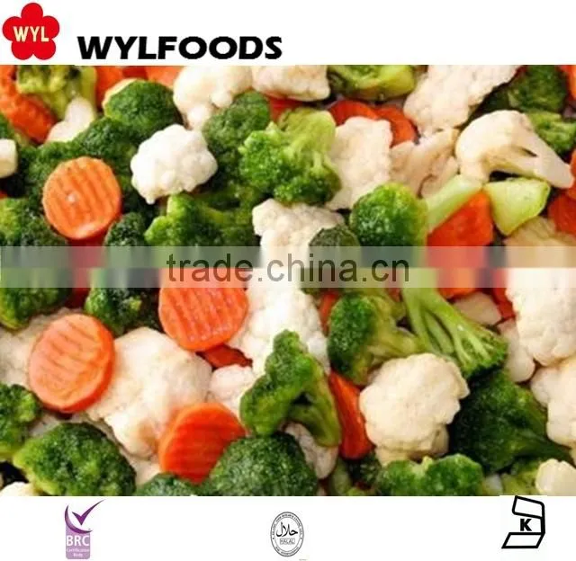 Frozen IQF mixed vegatables,grade A