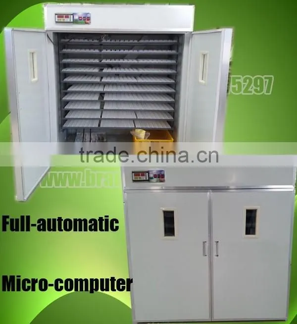 professional automatic digital 2000 large poultry chicken egg incubator