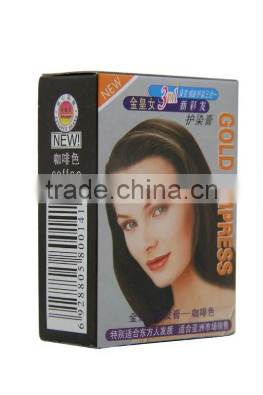 3 IN 1 Golden Empress Nurse & Dye Hair Dew/Hair Dye Cream