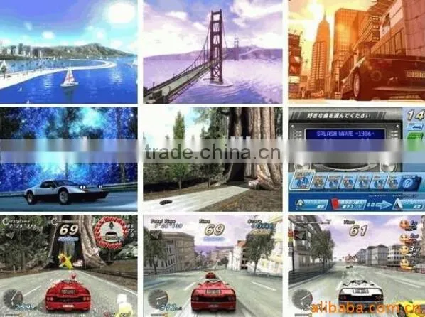 3D sonic car racing game machine,electronic racing car game machine