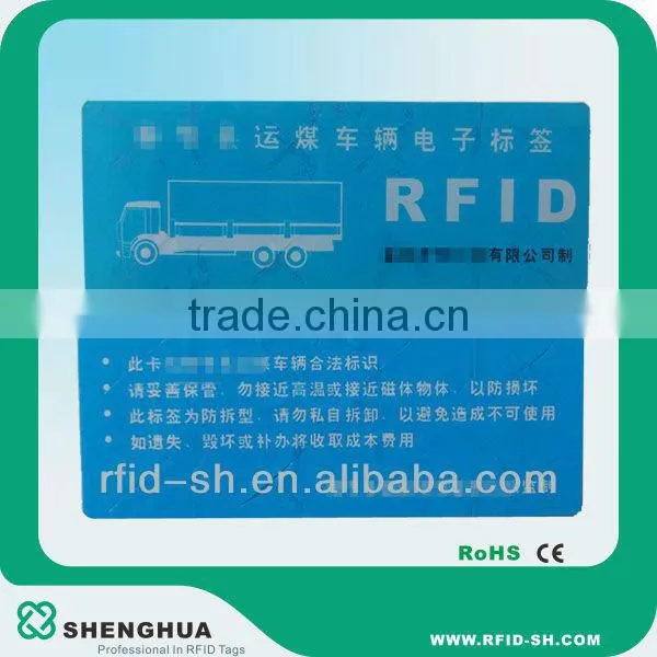 Passive UHF Windshield Tag RFID