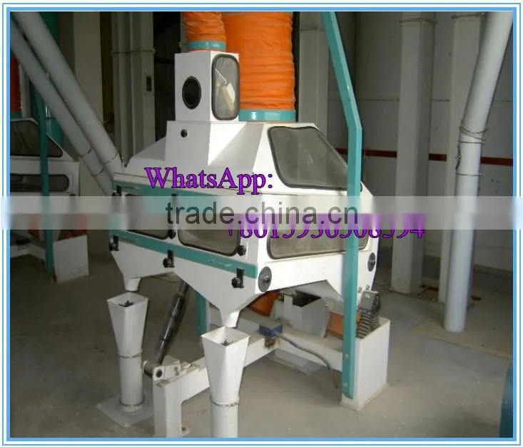 Home used flour destoning machine for farm use