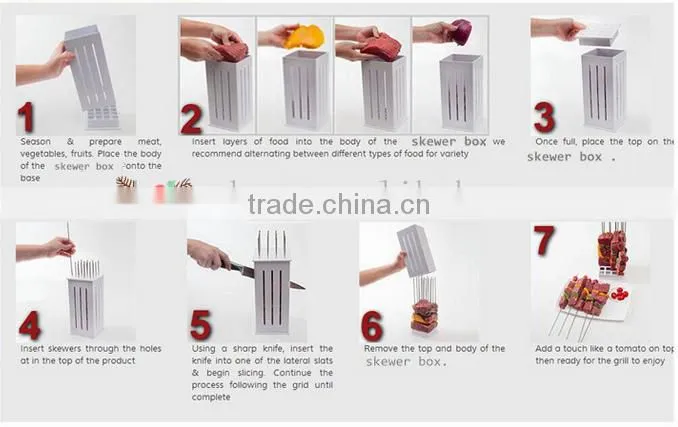 Manual Meat Mini Kebab Machine For BBQ