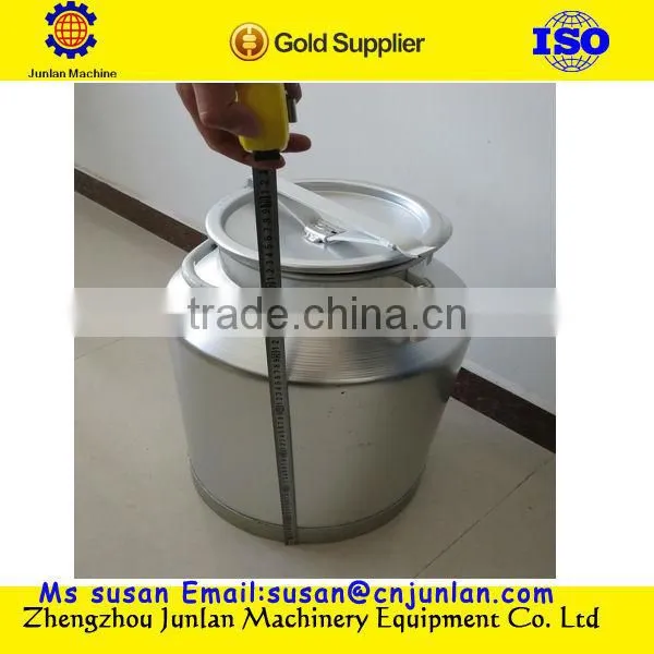different liters aluminum stainless steel milk vessel