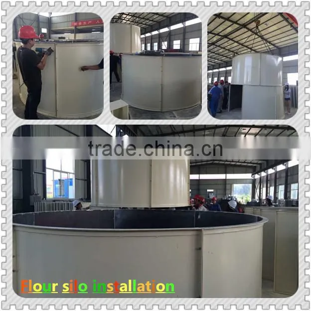 bulk wheat flour silo wheat silo for sale